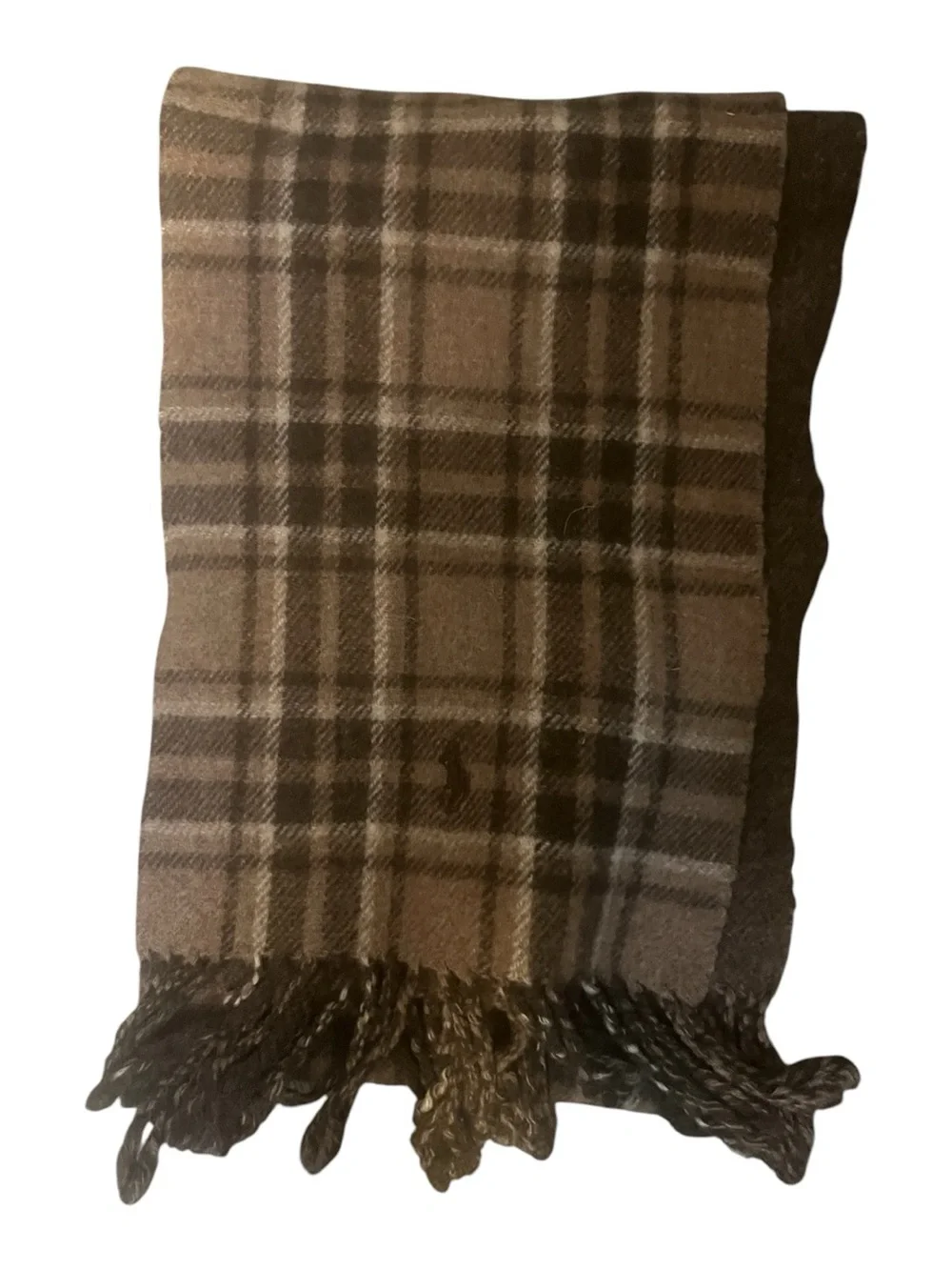 Polo Ralph Lauren Wool Plaid Scarf
